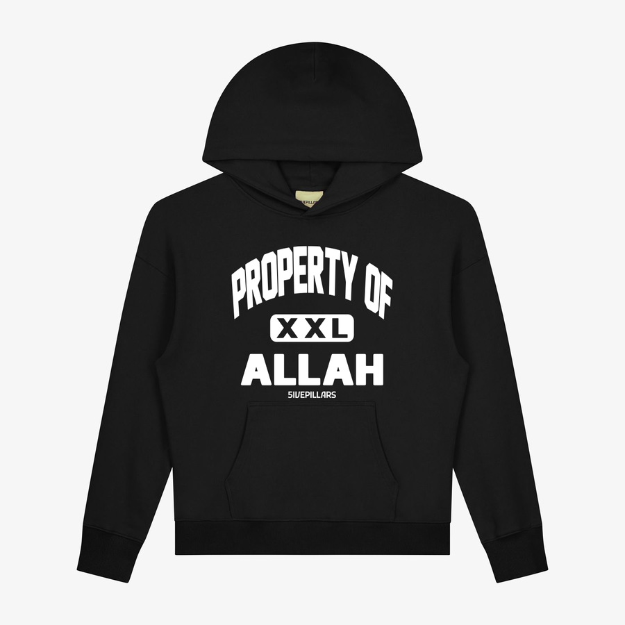Property Of Allah Hoodie - Black
