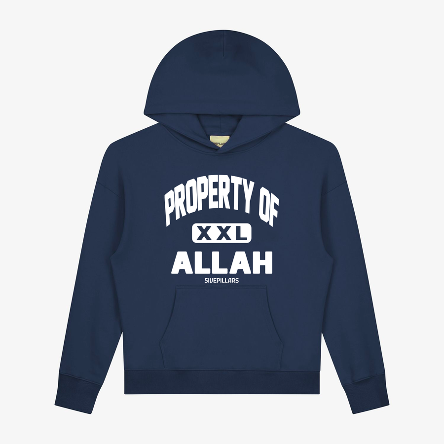 Property Of Allah Hoodie - Navy