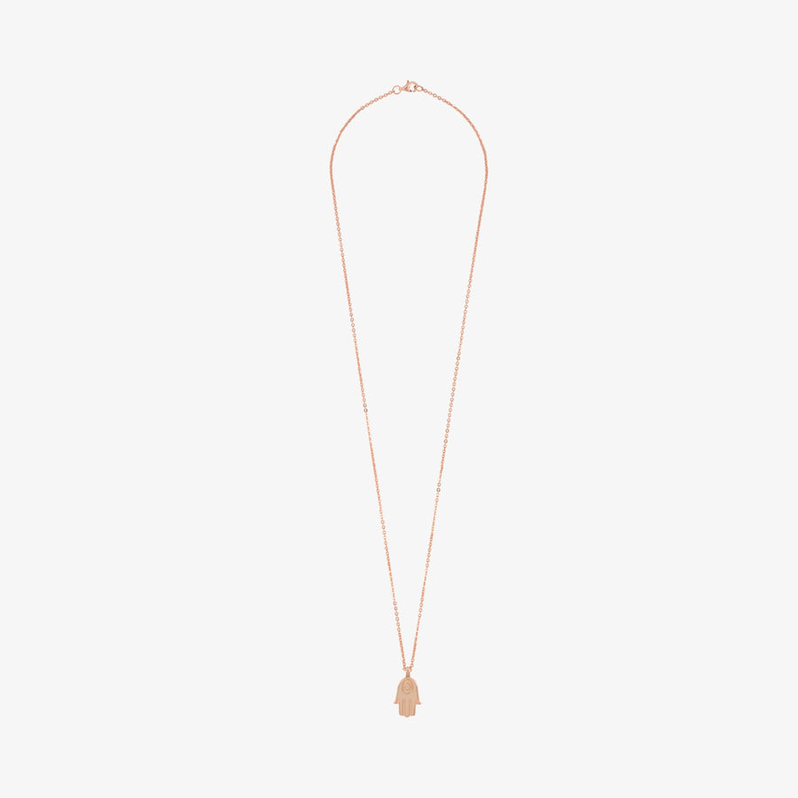 5ivepillars Hand Necklace - Rose Gold